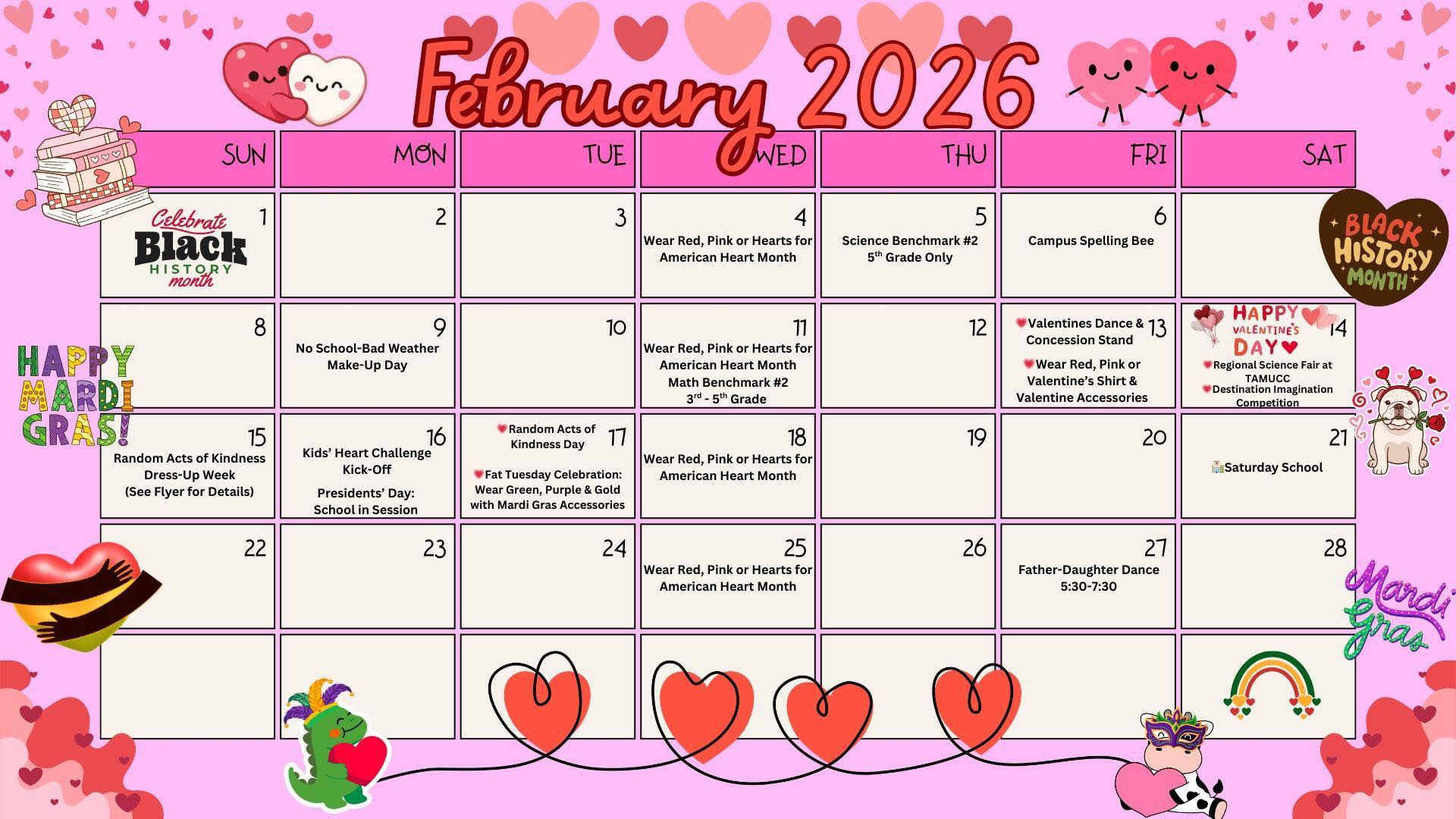 February Calendar